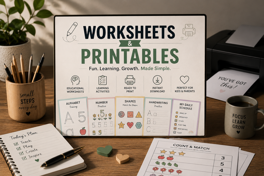 Worksheets & Printables
